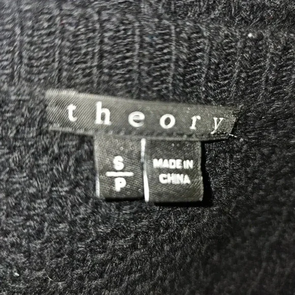 Theory Womens Jiya S Loryelle Wool Colorblock Sweater‎ Dress Small - Picture 4 of 5